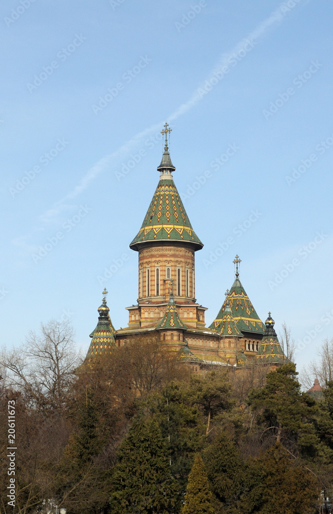 Timisoara Symbol - Romanian Orthodox Metropolitan Cathedral
