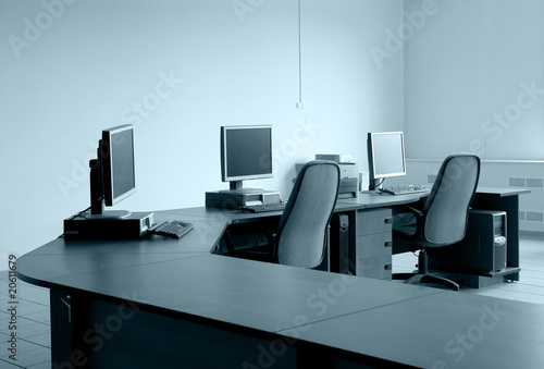 workplace monitor table © Sergey Shcherbakov
