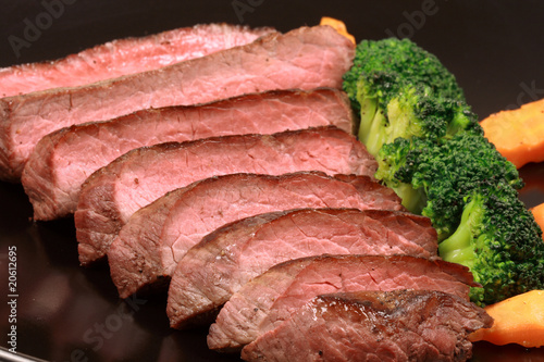 grilled tender beef
