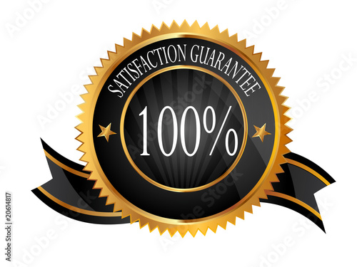 satisfaction guarantee banner