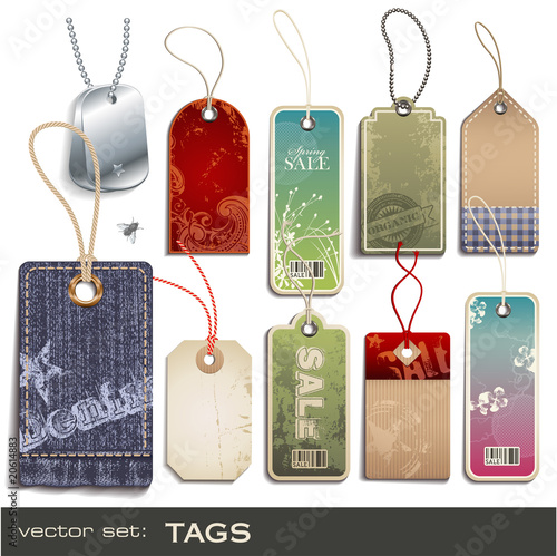 vector set: tags - 10 items