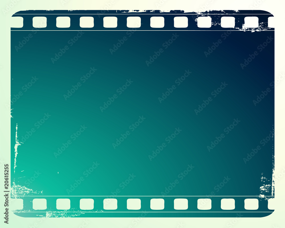Film frame with space for your images - vector