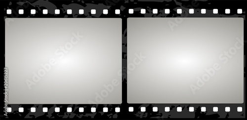 Film frame with space for your images - vector