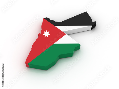Map of Jordan