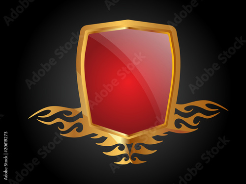 medieval art shield