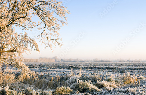 Frozen Farm land photo