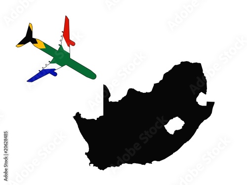 Avion hacia sudafrica