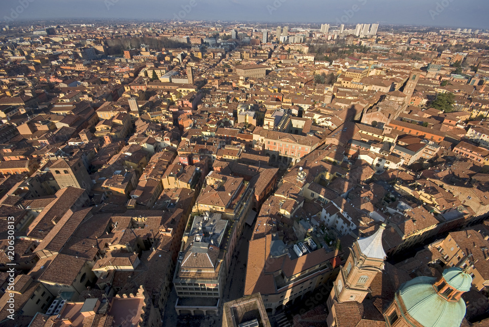 Panorama di Bologna dalla Torre degli Asinelli 1