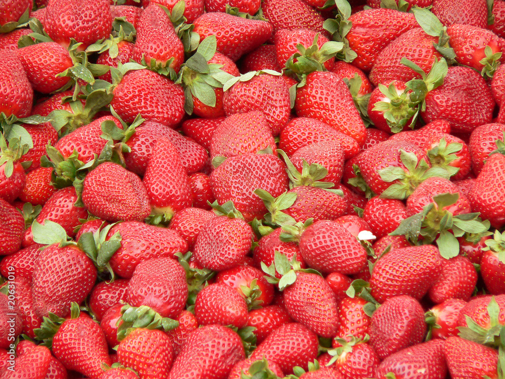 Strawberry background Strawberry background