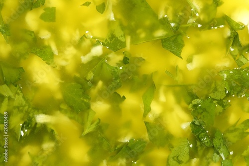 garlic lemon and parsley sauce