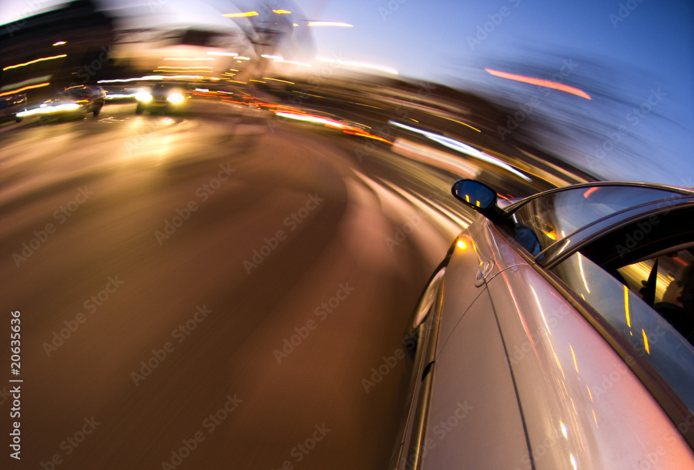 Obraz premium Inner City Driving