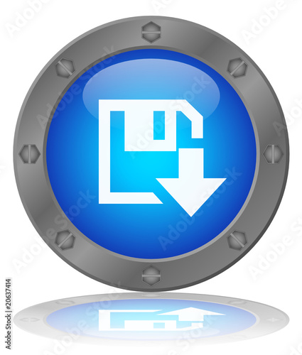 DOWNLOAD Web Button (Internet Online Save Free Now Blue Vector)