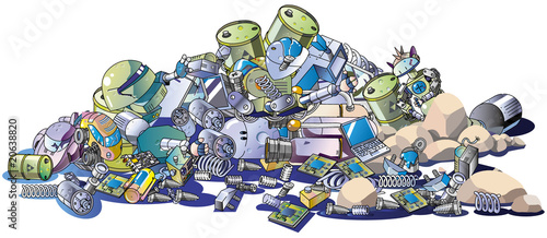 ゴミ 産業廃棄物イラスト