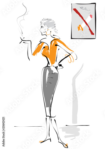 smoker-woman