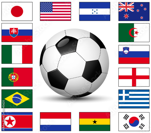 flags 2010 soccer
