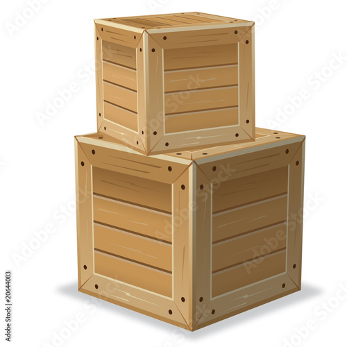 Caisse en bois