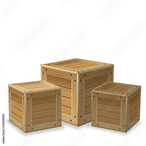 Caisse en bois