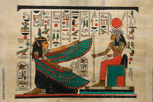 Fotografie, Obraz Egyptian papyrus
