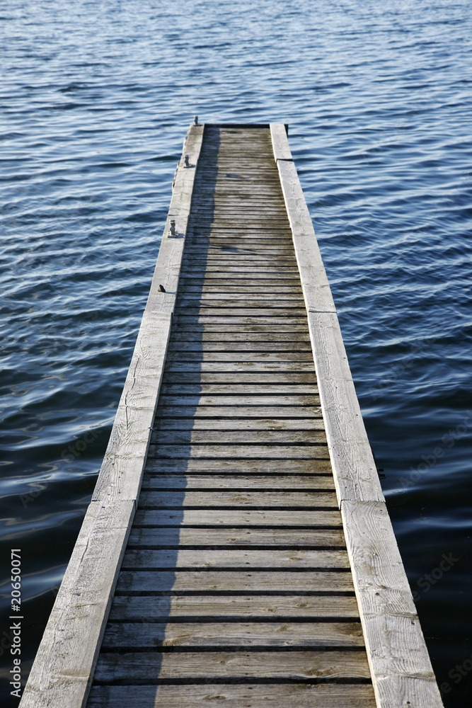 Fototapeta premium Wooden jetty