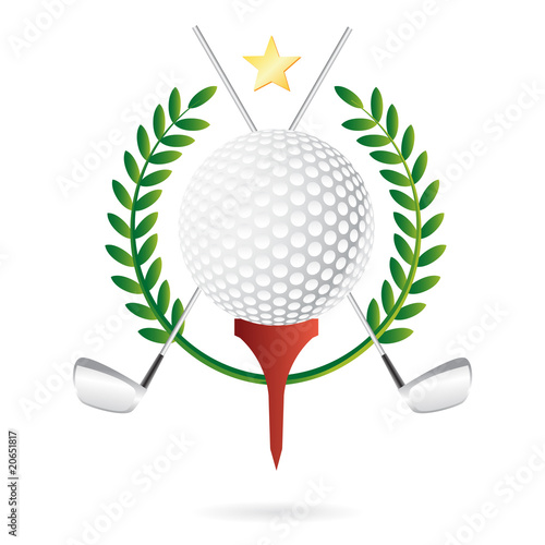 vector golf tour logo
