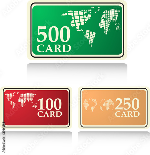 the color vector gift and bonus cards