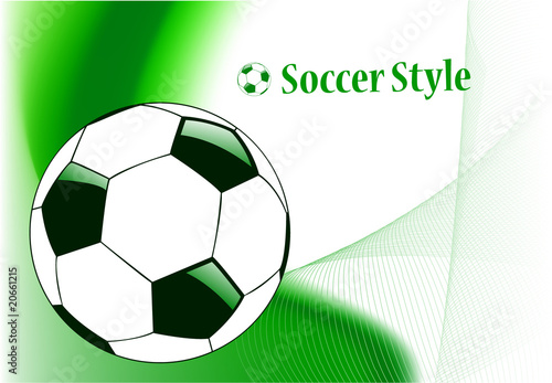 the vector abstract sport soccer background
