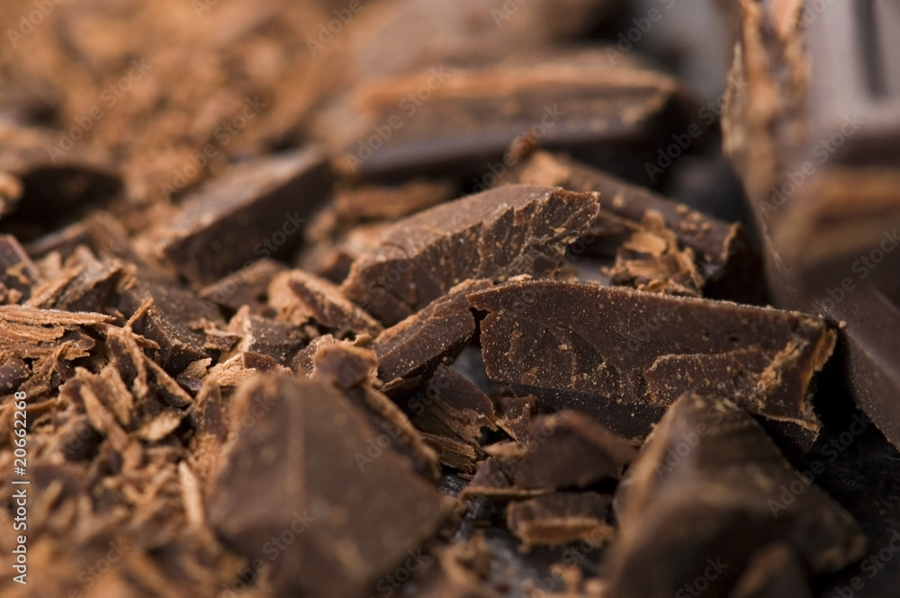 Chopped chocolate Chopped chocolate