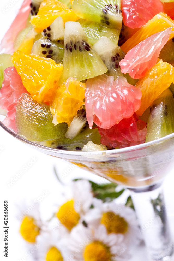 Lettuce from tropical different fruit. Lettuce from tropical different fruit.