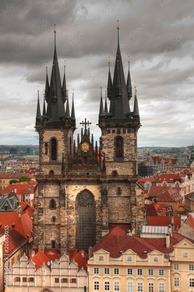 Church of Our Lady of Tyn in Prague
