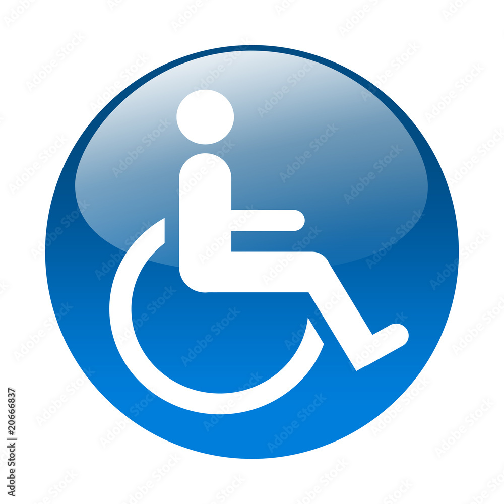 Wheelchair button Wheelchair button