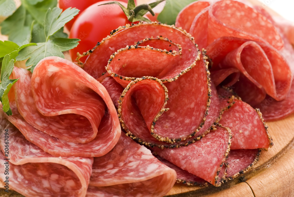 Salami StockFoto Adobe Stock