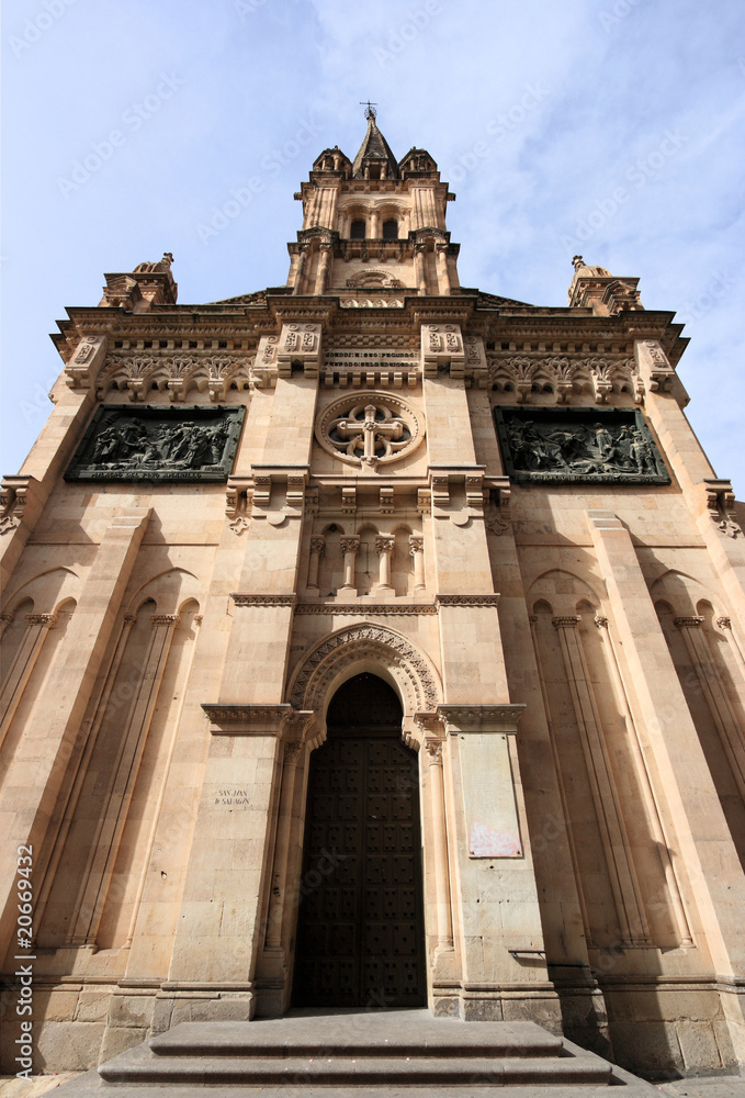 Salamanca church of San Juan de Sahagun