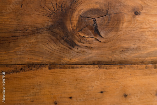 fond bois rustique - planche vernie avec noeud -matériaux