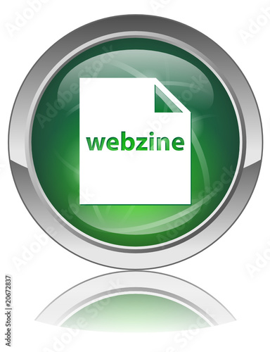 WEBZINE Web Button (Read Information Magazine Online Internet)