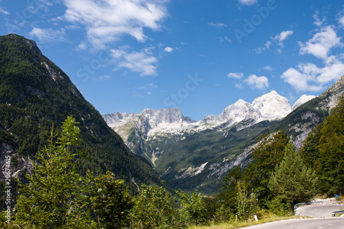 Julian Alps in Slovenia Mountains