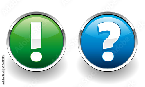 ANSWER and QUESTION buttons