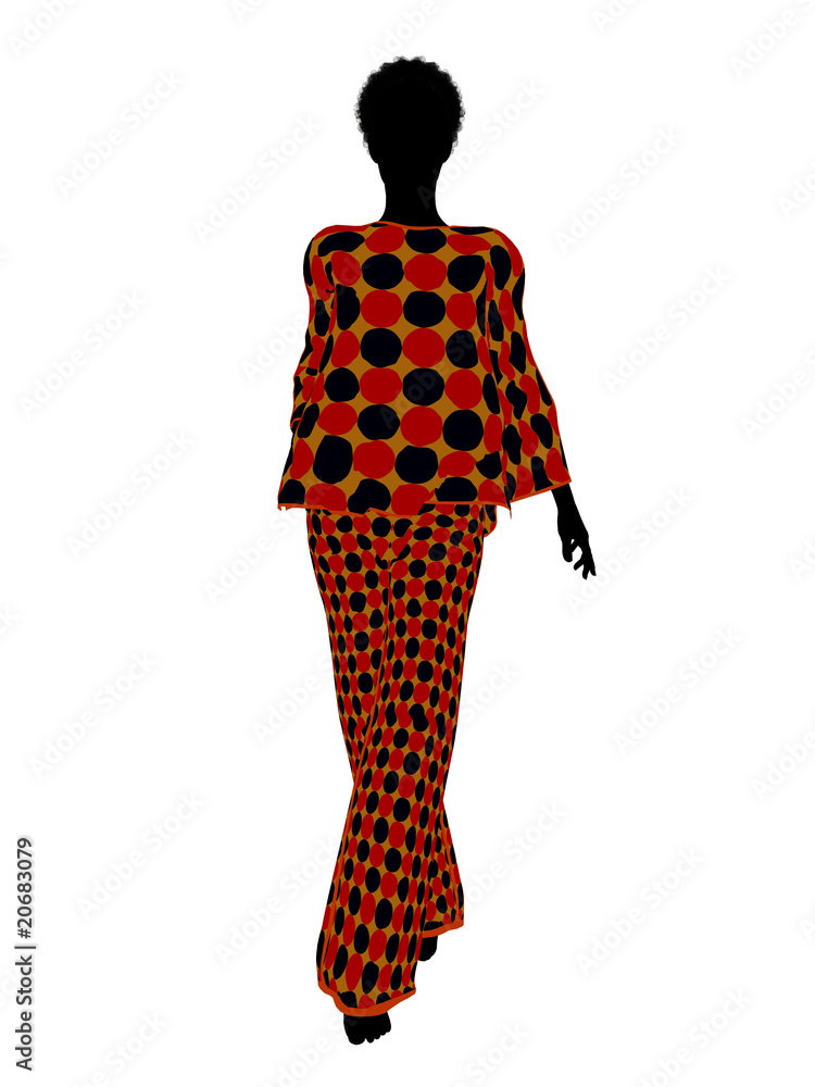 African American Lingerie Silhouette African American Lingerie Silhouette
