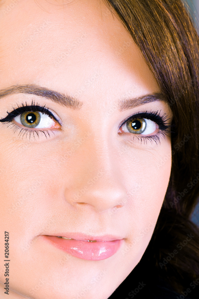 Portrait of the beautiful woman Portrait of the beautiful woman