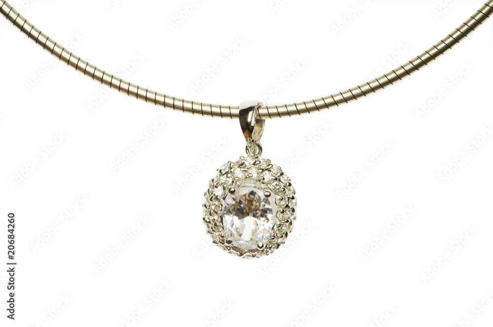 Pendant isolated on the white background Pendant isolated on the white background