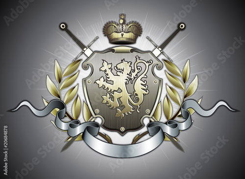 heraldic shield