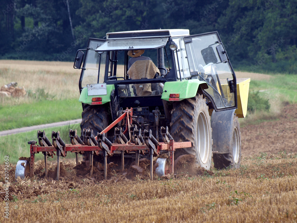 Fototapeta premium Landwirt
