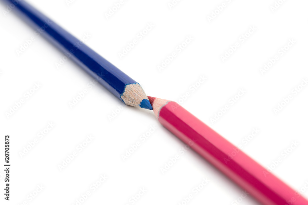 Two crayons Two crayons