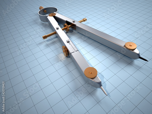 Drawing compass