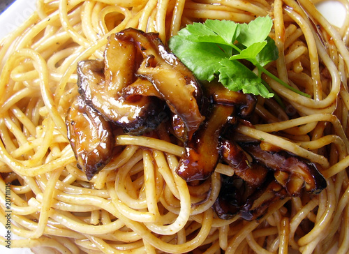 Pasta ai funghi photo