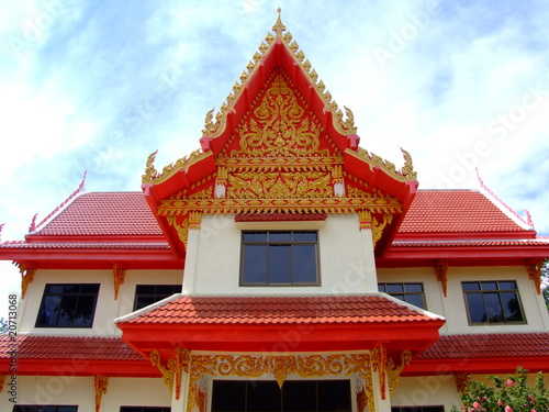 Wallpaper Mural Buddhist temple in Bangkok, Thailand. Torontodigital.ca