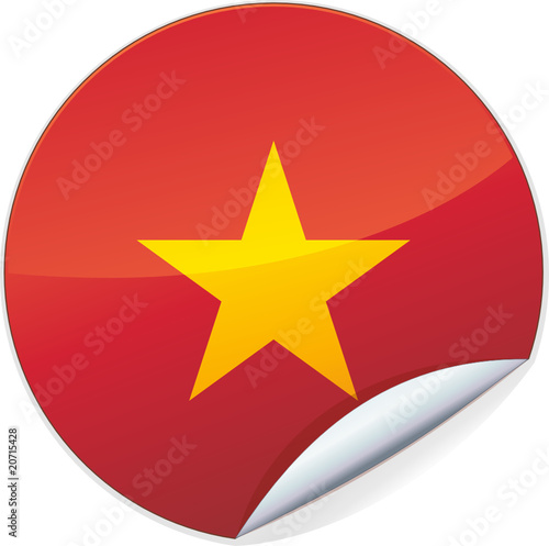 Sticker vietnamien (détouré)