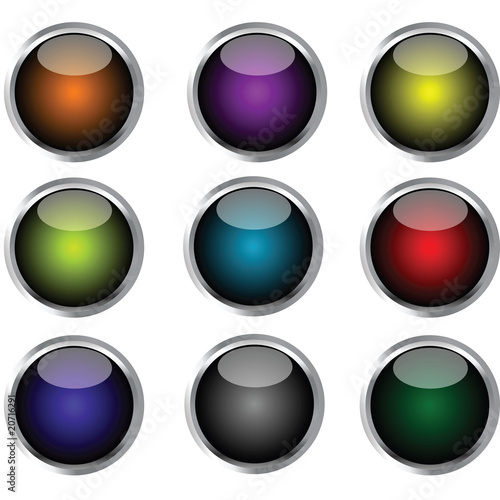 Free Download Fresh colored buttons - GFXLoad