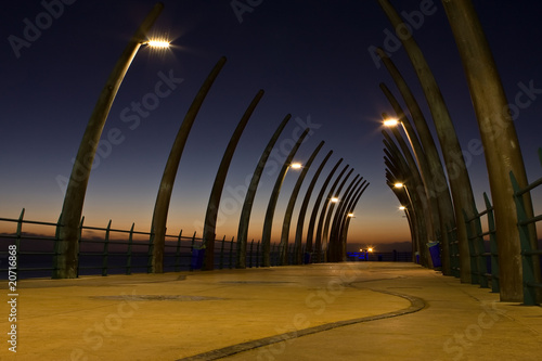 Umhlanga Pier sunrise