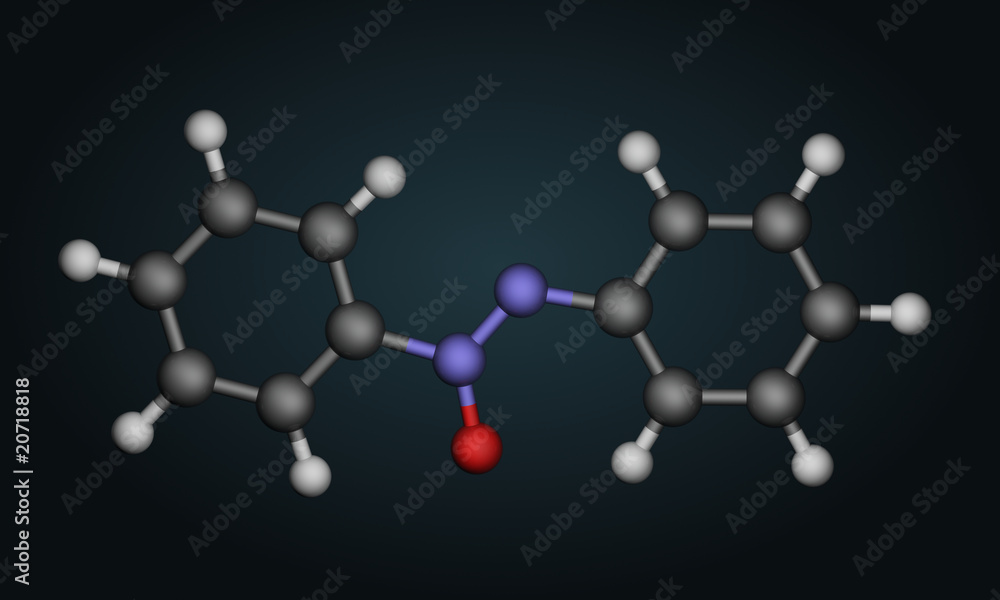 Molecular structure of organic substance Molecular structure of organic substance