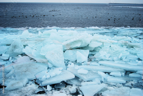 Ice floe photo